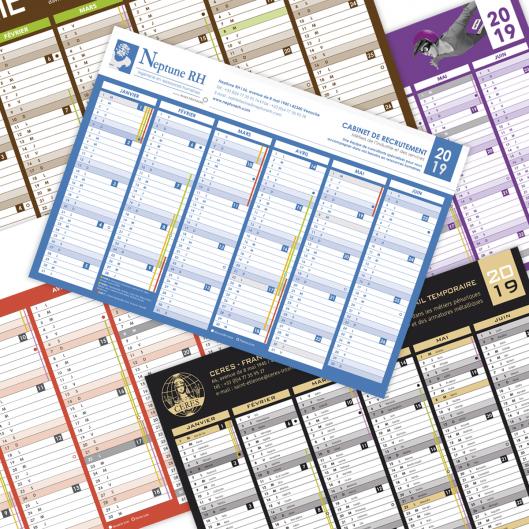 Calendriers 2019