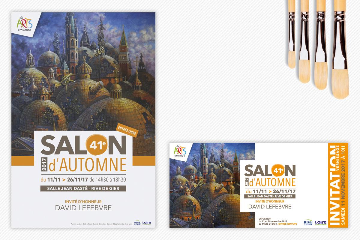 Salon d automne affiche